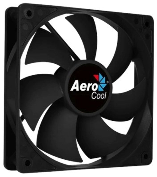 Вентилятор для корпуса Aerocool/Formula Force 12 PWM черный, 120 мм, 1500 об/мин, 27.5 дБ, 4 pin