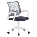 Кресло Бюрократ CH-W695NLT TW-04 TW-12 темно-серый, сетка/ткань, 120 кг, механизм качания, фото8