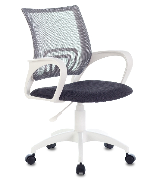 Кресло Бюрократ CH-W695NLT TW-04 TW-12 темно-серый, сетка/ткань, 120 кг, механизм качания