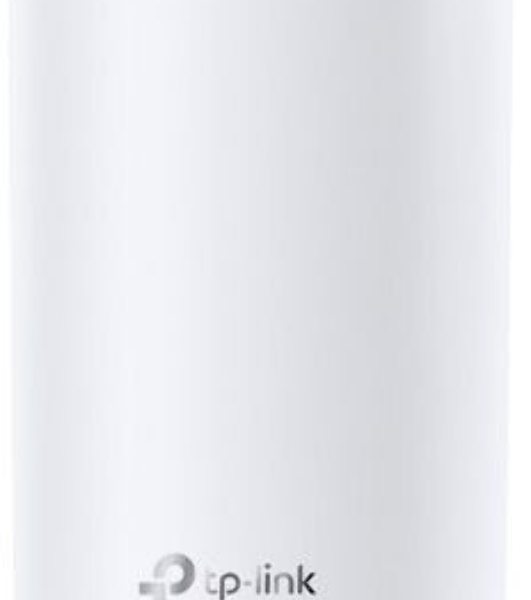 Домашняя Mesh TP-Link Wi-Fi система Deco M4 (1-Pack), 1167 Мбит/с (5 ГГц: до 867 Мбит/с + 2,4 ГГц: до 300 Мбит/с), 2 порта 1000 Мбит/с, 2 встроенные антенны на каждом модуле Deco