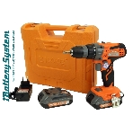 Дрель аккумуляторная СОЮЗ ДШС-18К 18 В, 1BatterySystem, 2 акк. 2 Ач, фото 1