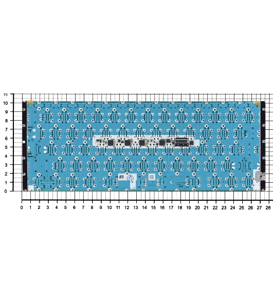 Клавиатура для ноутбука MacBook 12' A1534 2016+ Big Enter черная