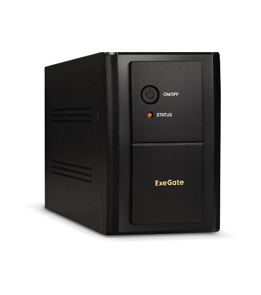 Источник бесперебойного питания ExeGate SpecialPro UNB-2200.LED.AVR.EURO.RJ.USB 2200VA/1300W, LED, AVR, 4 евророзетки, RJ45/11, USB, черный