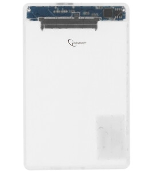 Внешний корпус 2.5' Gembird EE2-U3S-32P, прозрачный, USB 3.0, SATA, пластик