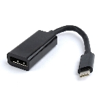 Переходник Cablexpert USB Type-C/DisplayPort, 15 см, пакет (A-CM-DPF-01), фото3