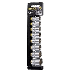 Набор головок BERGER BG2029 торцевых 1/2'' superlock 8предметов 16-27мм, фото 1