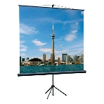 Экран на треноге Lumien 150x150 см Eco View LEV-100101 1:1 напольный рулонный, фото 1