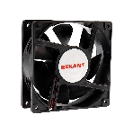 Вентилятор для корпуса Rexant RХ 12038MS 12 VDC черный, 120 мм, 2300 об/мин, 36 дБ, 2 pin, фото 1