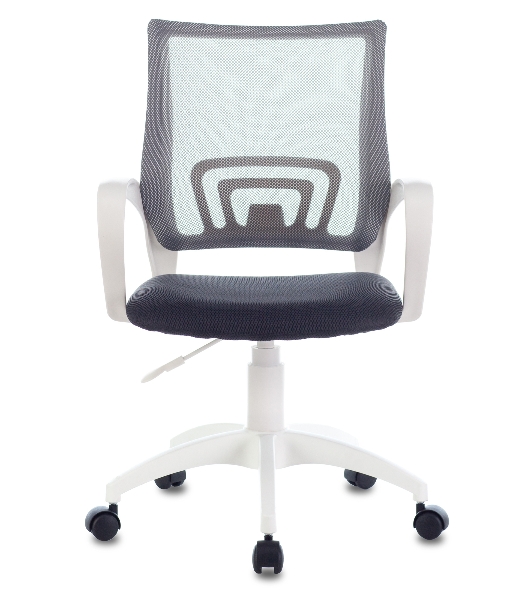 Кресло Бюрократ CH-W695NLT TW-04 TW-12 темно-серый, сетка/ткань, 120 кг, механизм качания