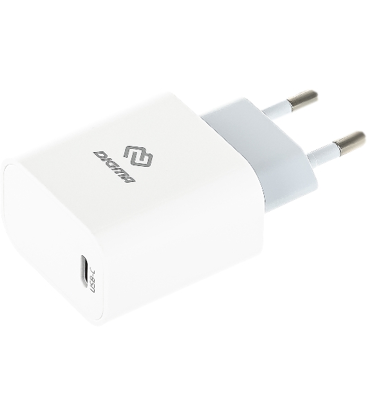 Сетевое зарядное устройство Digma DGW2C 3A PD белый