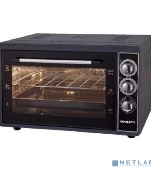 Мини-печь Kraft KF-MO 3800 BL черный