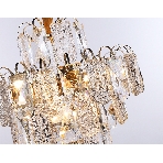 Светильник Ambrella light TR5231/9 SGD/CL/FR золото/прозрачный/белый матовый E27*9 max 40W D500*530, фото4