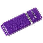 Флешка USB Smartbuy Quartz violet (SB4GbQZ-V), 4Gb, USB 2.0, R/W 20/10, фиолетовый, фото 1