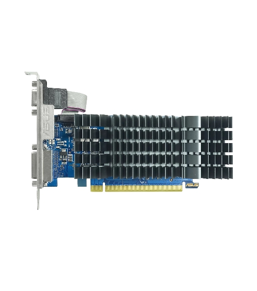 Видеокарта Asus PCI-E GT710-SL-2GD5-BRK-EVO NVIDIA GeForce GT 710 2Gb 64bit GDDR5 954/5012 DVIx1 HDMIx1 CRTx1 HDCP Ret low profile