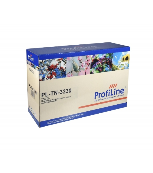Картридж ProfiLine PL-TN-3380 для принтеров Brother DCP-8110DN/8150DN/8155DN/HL-5450DN/5445D/5440D/5470DW/5470DWT/6180DW/6180DWT/MFC-8510DN/8520DN/8515DN/8710DW/8910DW/8950DW/8950DWT/8810DW 8000 копий