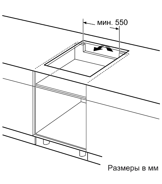 Индукционная варочная панель Bosch PXX675DV1E черный
