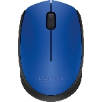 Мышь беспроводная Logitech M171 синий, 1000 dpi, радиоканал, USB, кнопки - 3, фото31