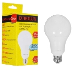 Лампа светодиодная EUROLUX LL-E-A80-25W-230-4K-E27 груша, фото6
