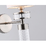 Настенный светильник Ambrella light LH71295 SN/WH никель/белый E14 max 40W 210*130*340, фото5