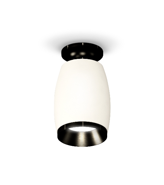 Светильник Ambrella Light XS1122041 SWH/PBK белый песок/черный полированный MR16 GU5.3 (N6902, C1122, N7031)