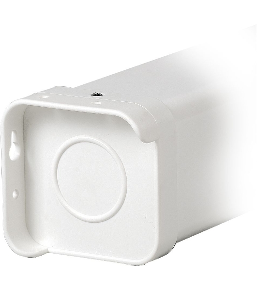 Экран с электроприводом Lumien Master Control 208х300 см (раб. область 164х292см) (122') High Contrast черная кайма сверху 40 см 16:9