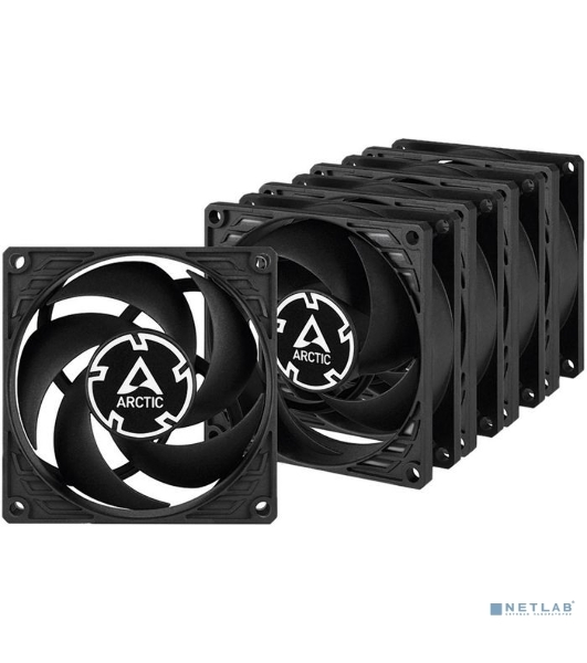 Вентилятор для корпуса ARCTIC P8 PWM PST Value Pack черный - retail (ACFAN00154A)