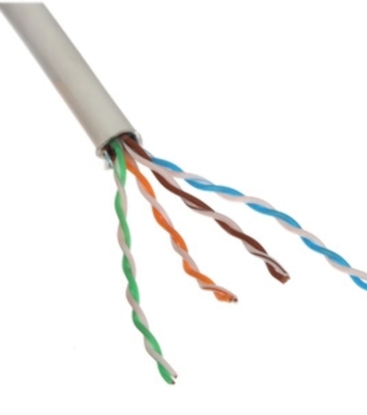 Кабель UTP Rexant 2х2х24AWG кат.5е медь 305м (м)