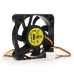 Вентилятор для корпуса Gembird черный 50мм 4500rpm 24db 3-pin 827, фото2