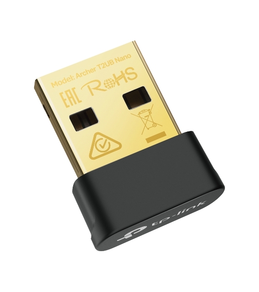 Ультракомпактный двухдиапазонный Wi-Fi USB-адаптер TP-Link Archer T2UB Nano AC600 Bluetooth 4.2