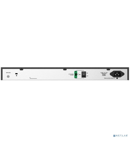 Коммутатор D-Link DGS-3000-28L/B1A, 24×1 Гбит/с + 4×1 Гбит/с SFP, управляемый