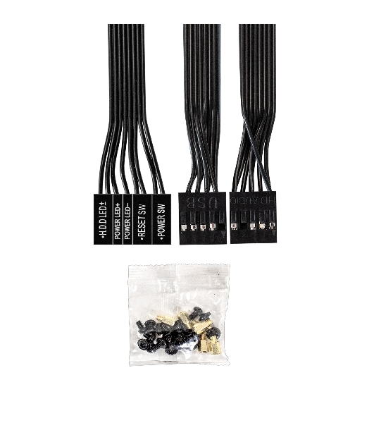 Компьютерный корпус Minitower ExeGate BAA-308M-AAA400 (mATX, БП AAA400 с вент. 8см, 2*USB, HD Audio, черный)