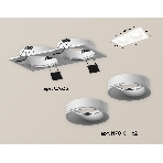 Комплект встраиваемого светильника Ambrella light XC7635001 SWH белый песок MR16 GU5.3 (C7635, N7010), фото 1