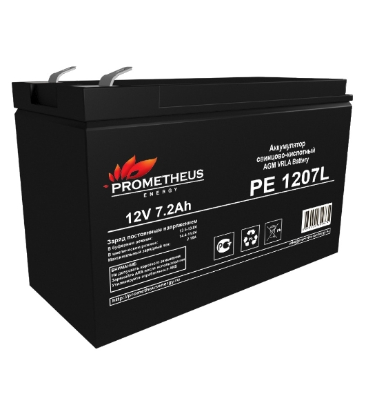 Батарея для ИБП Prometheus Energy PE 12072L 12В 7.2А·ч