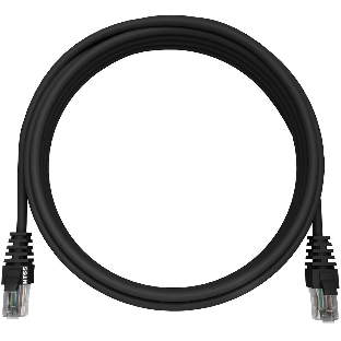 Патч-корд NTSS NTSS-PC-UTP-RJ45-5e-1.5-LSZH-BL NTSS-PC-UTP-RJ45-5E-1.5-LSZH UTP RJ-45 вил.-вилка RJ-45 cat.5e 1.5м черный LSZH (уп.:1шт) 26AWG