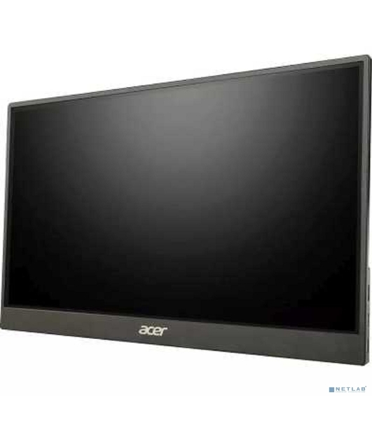 Монитор 15.6' Acer PM161QJbmiuux IPS 1920x1080, 60 Гц, 6 мс, 16:9, 250 кд/м², mini-HDMI, 2xUSB-C, 3.5 Jack, динамики (2x1 Вт), HDR10, FreeSync, черный