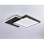 Светильник Ambrella light FA7723 WH/BK белый/черный 3000K-6400K 82W 500*500*70 (ПДУ РАДИО 2.4G), фото4