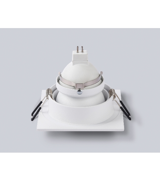 Встраиваемый точечный светильник Ambrella light TN102826 WH/WH белый/белый GU5.3 92*92*50