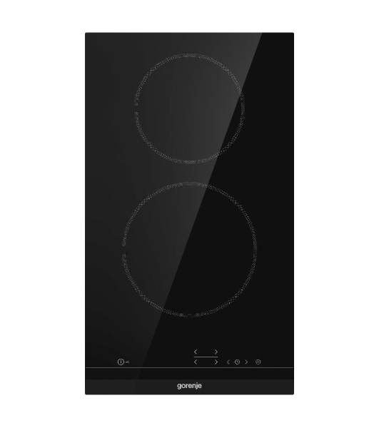 Варочная панель Gorenje ECT321BCSC, конфорок: 2 шт., стеклокерамика, независимая, черный