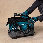 Сумка для инструмента Gross Handwerker, 26 карманов, пластик. дно, наплечный ремень, 400х225х310 мм, фото2