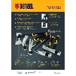 Топор цельнокованый Denzel 600 г, двухкомпонентная обрезиненная рукоятка, фото21