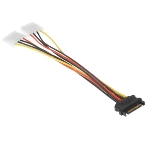 Кабель питания SATA Cablexpert CC-SATA-2MOLEX-20CM, Sata 15pin/2x Molex 4pin, 20 см, пакет, фото5