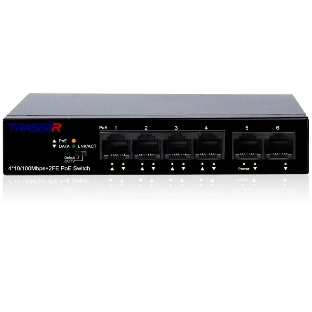 Коммутатор Trassir TR-NS1106-60-4POE