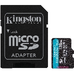Флеш карта microSDXC 128Gb Kingston SDCG4/128Gb Canvas Go! Plus V30 A2 + adapter, фото4
