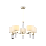 Люстра Ambrella light LH71301/5 CGD/WH золото/белый E14/5 max 40W D680*740, фото7