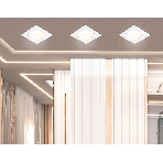 Встраиваемый точечный светильник Ambrella light TN102826 WH/WH белый/белый GU5.3 92*92*50, фото3