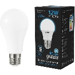 Лампа светодиодная Gauss 102502312 12Вт цок.: E27 груша 220B 6500K св. свеч. бел. хол. (упак.: 10 шт), фото3