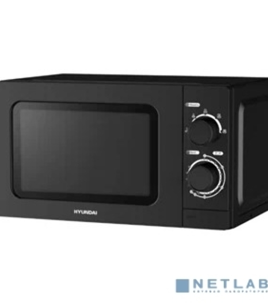 Микроволновая печь Hyundai HYM-M2065 черный 20 л, 700 Вт, поворотный механизм