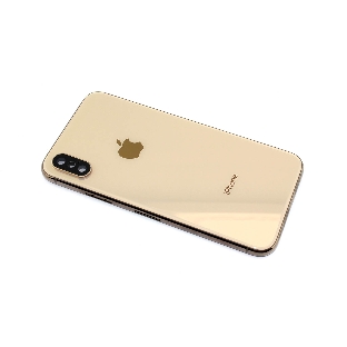 Задняя крышка (корпус) в сборе с рамкой для Apple iPhone Xs gold