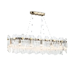 Светильник Ambrella light LH31255/12 BS/CL латунь/прозрачный E14*12 max 40W 1000*340*270, фото10