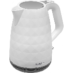 Чайник электрический Scarlett SC-EK18P49 1.7 л, 2200 Вт, белый/серый (корпус: пластик), фото 1